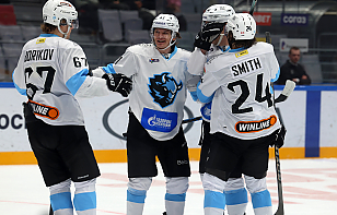 Минское «Динамо» одержало десятую разгромную победу в нынешнем чемпионате КХЛ