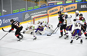 Гапеев набрал два очка в Гомеле, а «Могилев» прервал серию из шести поражений