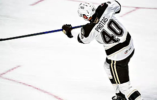 Илья Протас набрал 3 очка и признан второй звездой матча с «Уилкс-Барре»