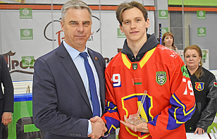 Роман Солдатов, Максим Кунишников, Игорь Тяло – лучшие хоккеисты «Лиды» по итогам минувшего сезона