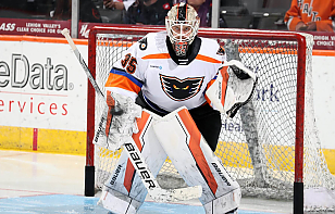 Алексей Колосов оформил второй шатаут в сезоне АХЛ и был признан первой звездой матча