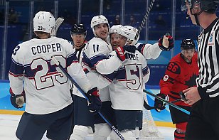 Сборная России потерпела первое поражение на Олимпиаде, США обыграли Канаду и другие результаты