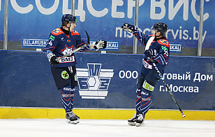 Шайба Игоря Козячего принесла «Металлургу» победу над «Гомелем»