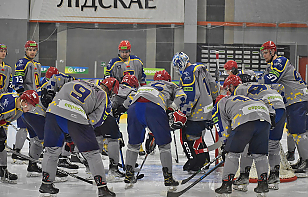 Дубль Алешина в дебютном поединке за «Лиду» помог одержать волевую победу над «Неманом»