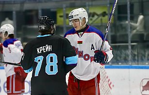 Шайба Середы в овертайме помогла «Юниору» обыграть «Динамо-Олимпик» и выйти в финал высшей лиги