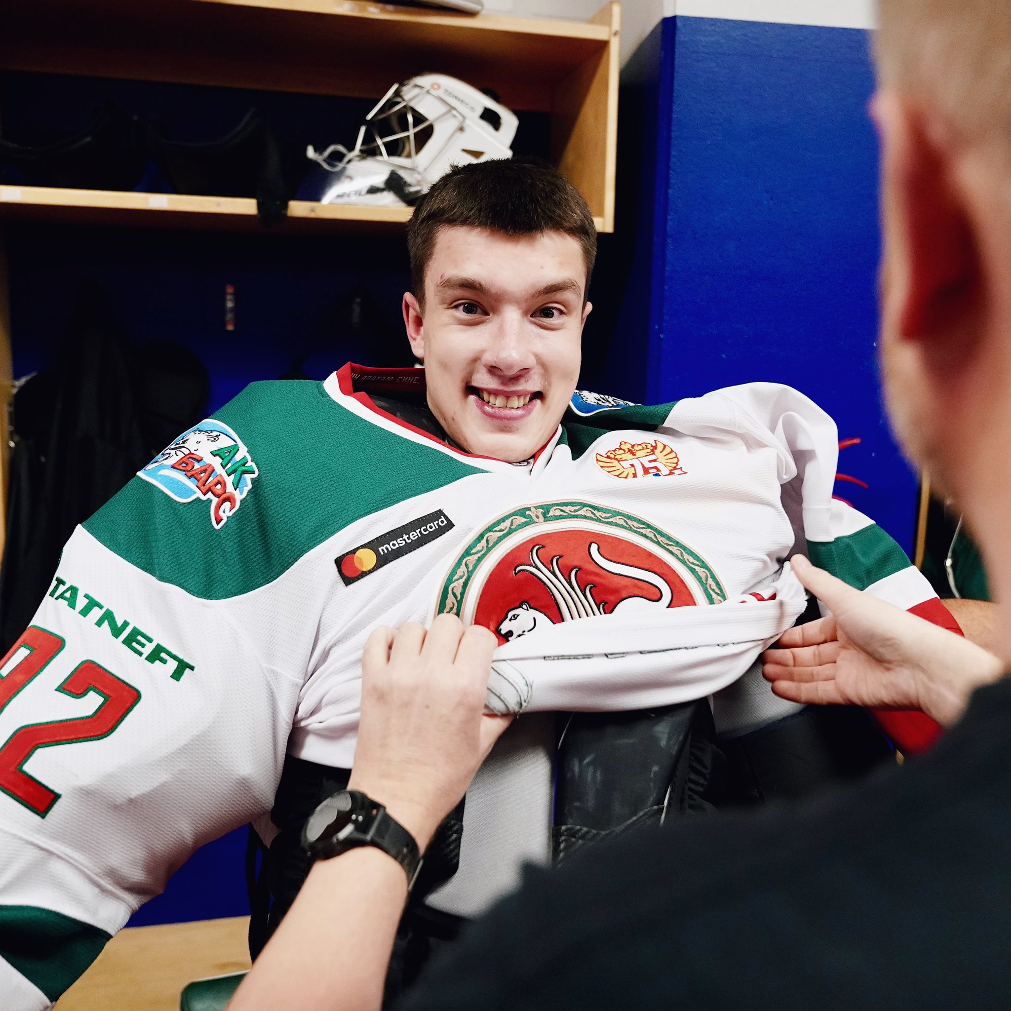 Дмитрий Кателевский готовится к матчу с «Йокеритом». Фото: Ак Барс