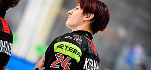 Иларион Ковальский: в прошлом году делали прически, в этом — решили вместе покрасить волосы в цвет клубной символики.