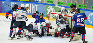 Шмелев в овертайме принес победу «Бресту» над «Металлургом», в матче не было ни одного удаления 