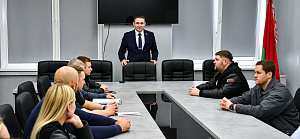 Председатель «Гомеля» Евгений Алейник поздравил тренерско-преподавательский состав СДЮШОР с Днем тренера
