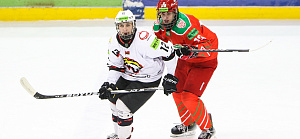 Betera-Высшая лига: «Рыси» уступают юниорской сборной Беларуси во втором гостевом матче - 1:3