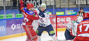 Неудачный второй период не позволил «Металлургу» взять очки в Минске