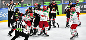 Betera-Высшая лига. Плей-офф: «Рыси» уступают юниорской сборной Беларуси со счетом 1:2 и завершают сезон