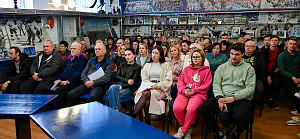 В ГУ «Хоккейный клуб «Гомель» состоялось общее собрание трудового коллектива учреждения