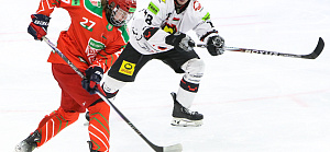 Betera-Высшая лига. Плей-офф: «Рыси» уступают юниорской сборной Беларуси в первом матче серии - 1:6