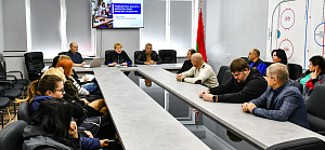 Единый день информирования прошел в хоккейном клубе «Гомель»