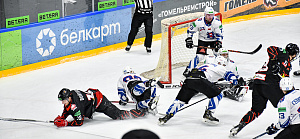 Хайлайты воскресной встречи «Гомеля» с «Брестом»