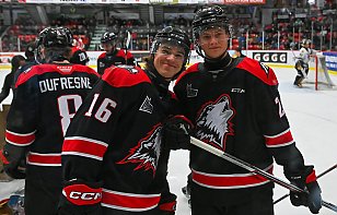 Андрей Лошко признан первой звездой матча в QMJHL