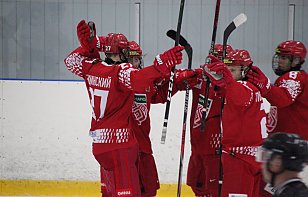 Юниорская сборная второй раз подряд обыграла «Витебск» и поднялась на пятое место в таблице