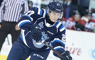 Андрей Лошко набрал первый балл в сезоне главной юниорской лиги Квебека
