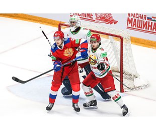 Сборная Беларуси пропустила шесть безответных шайб от «России 25» 