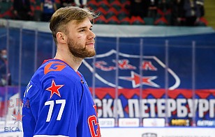 Шайба Степана Фальковского в ворота «Трактора» вошла в топ голов прошедшей недели КХЛ