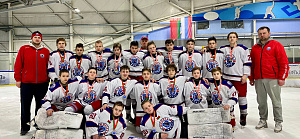 Команда «Юности» стала серебряным призером первенства школ среди хоккеистов 2010 года рождения